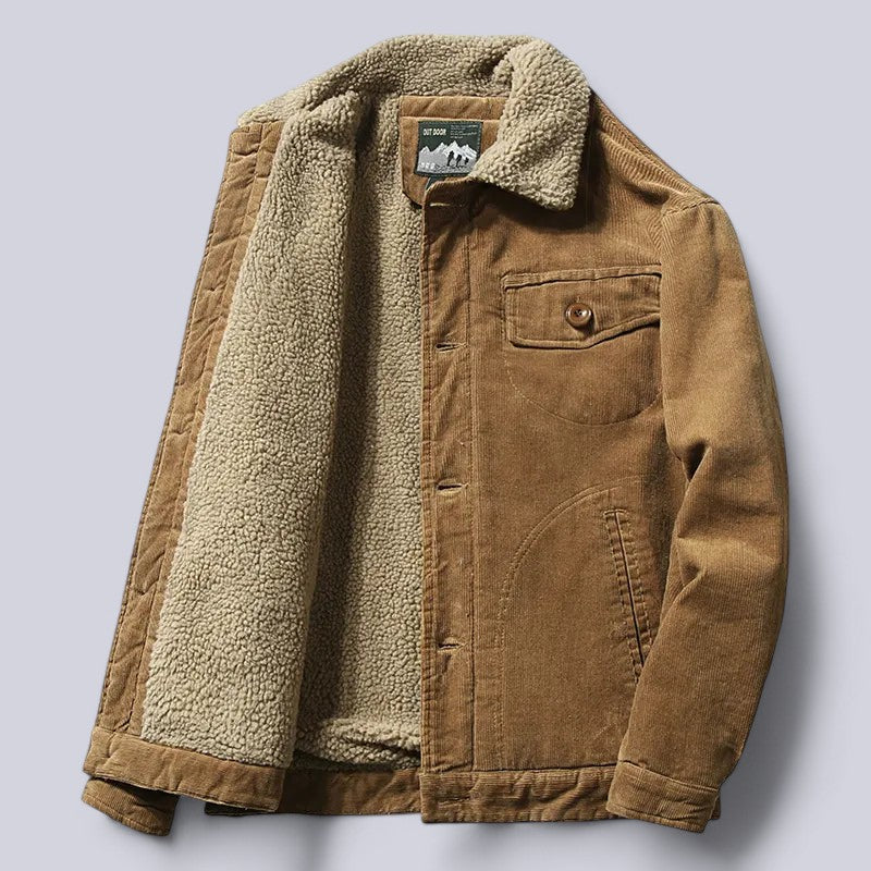 Stylish men's autumn jacket, perfect for casual fall outfits & comfortable daily wear.