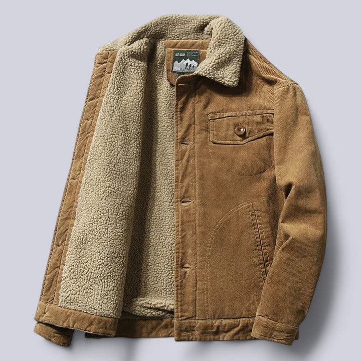 Stylish men's autumn jacket, perfect for casual fall outfits & comfortable daily wear.