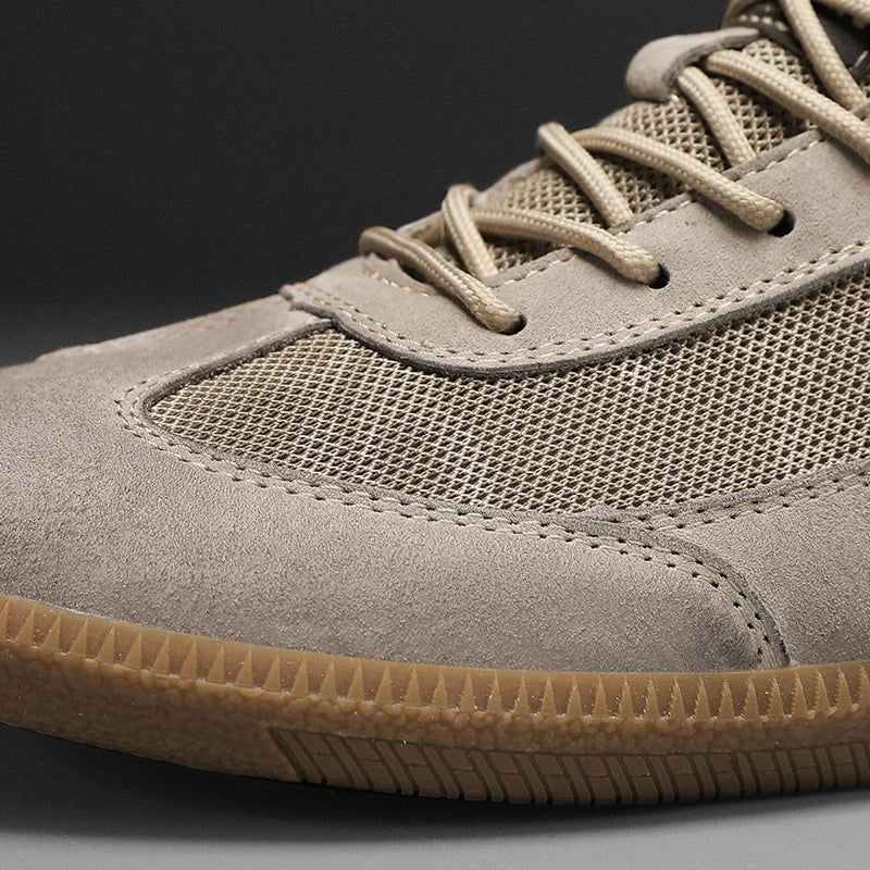 Men's stylish casual shoes designed for everyday comfort & reliable grip. Versatile lace-up sneakers for walking.