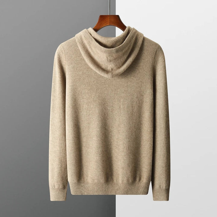 Premium men's luxury hoodie, an essential outerwear piece for casual comfort and modern fashion.