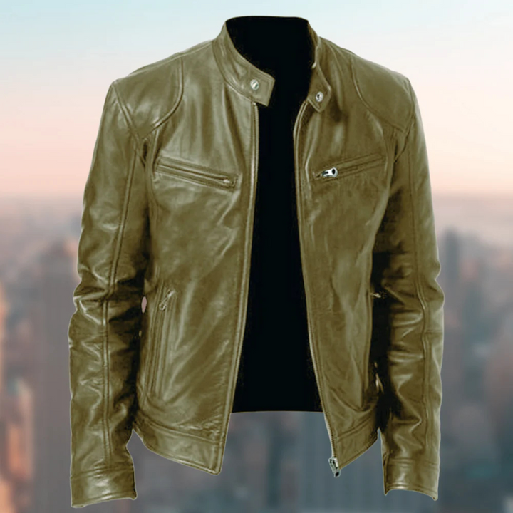 High-quality men's outerwear jacket, stylish and versatile for modern fashion, perfect for everyday and smart casual looks.