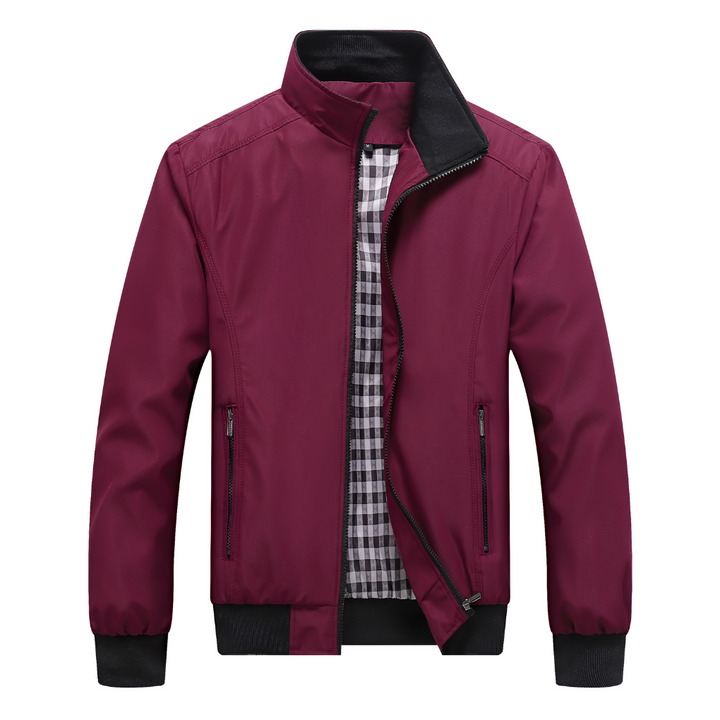 Lightweight men's wind-resistant jacket, a versatile everyday outer layer for mild spring and summer days.