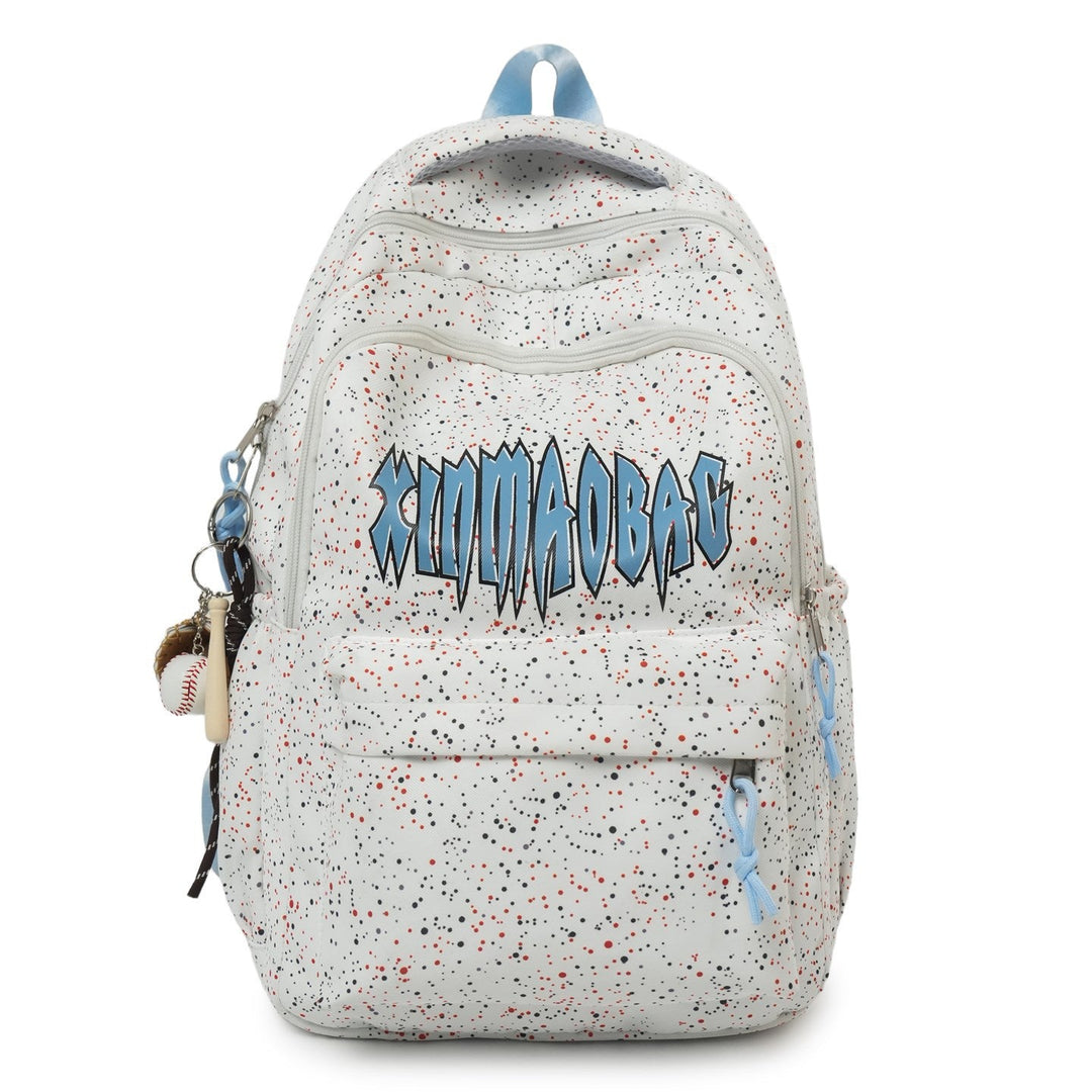 Functional unisex laptop backpack with multiple compartments, ideal for commuters & daily essentials.