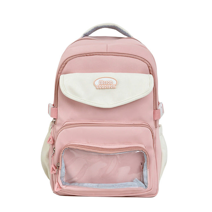 Stylish unisex daily backpack, modern design, durable for school, work & travel. Versatile & spacious.
