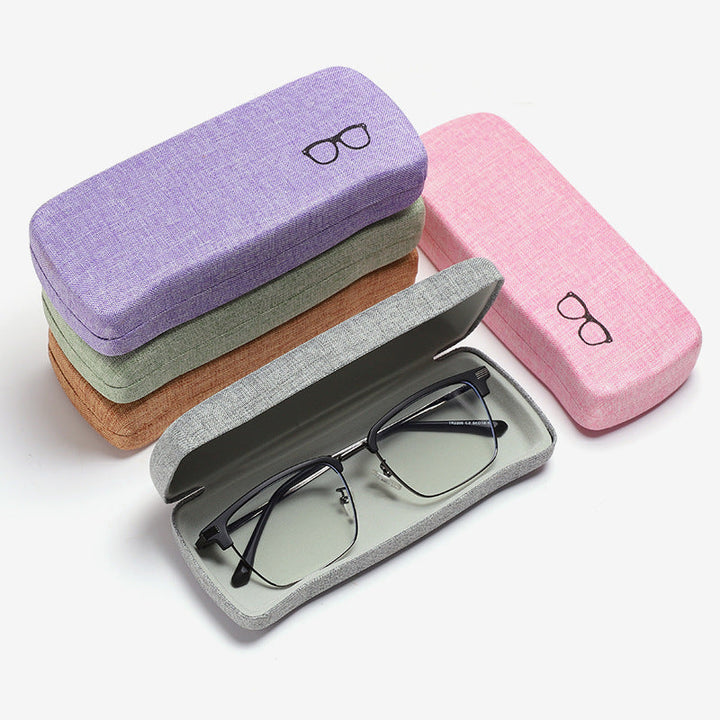 Durable protective eyewear case for glasses & sunglasses. Compact, secure storage for travel.