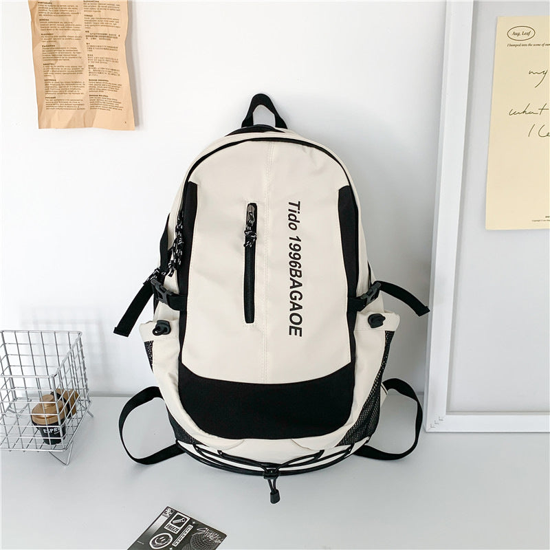 Durable unisex casual backpack, versatile for travel, school & work. Features spacious compartments.