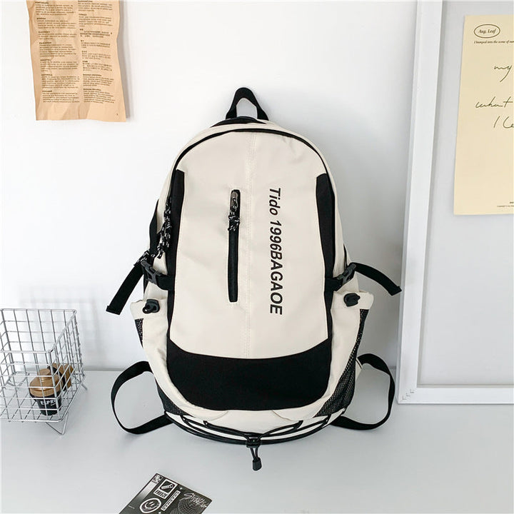 Durable unisex casual backpack, versatile for travel, school & work. Features spacious compartments.