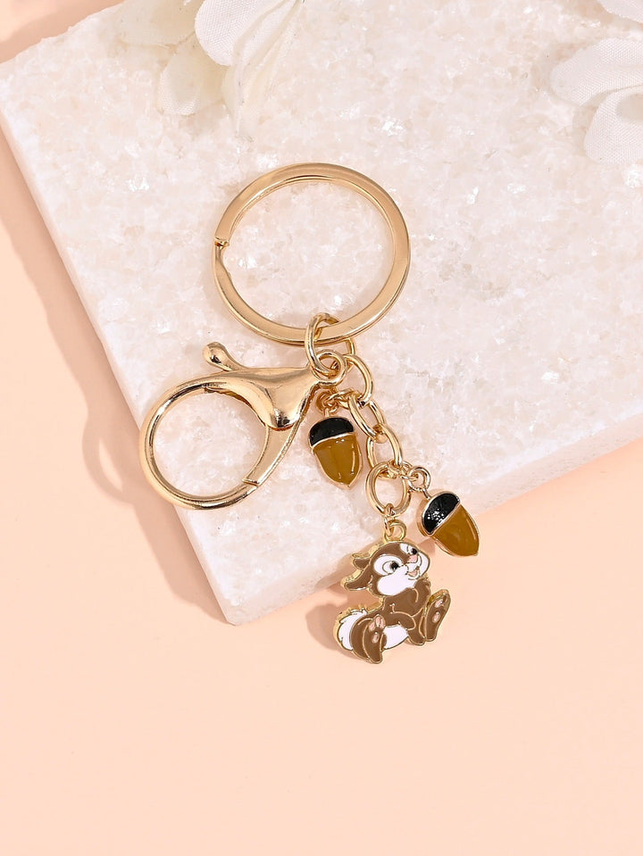 Artistic nautical star key holder. Unisex bag charm, perfect for ocean enthusiasts.