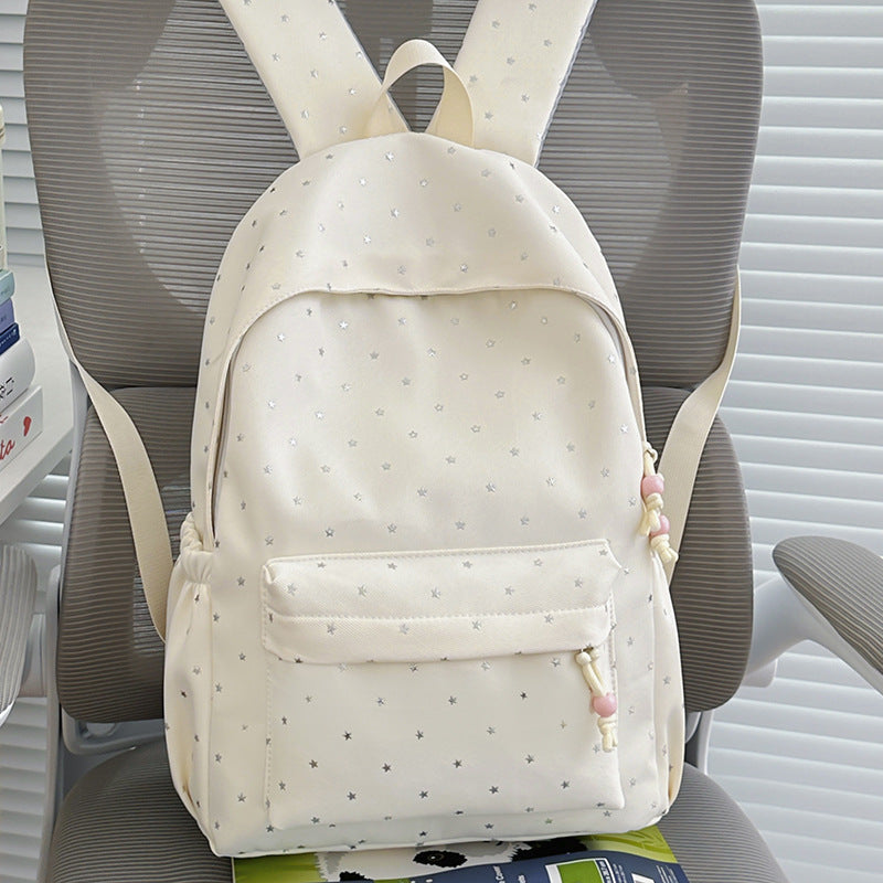 Durable & functional unisex star backpack with spacious compartments, great for school, work, or travel essentials.