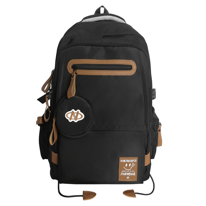 Stylish unisex urban backpack for daily commute & travel, featuring a sleek design and durable water-resistant material.
