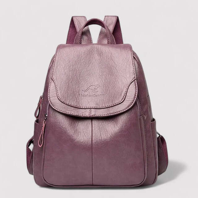Smart women's anti-theft travel backpack, perfect for secure daily carry. A stylish and functional accessory.