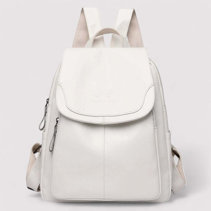 Secure women's travel backpack with anti-theft features. Ideal for daily use & fashion accessory for women.