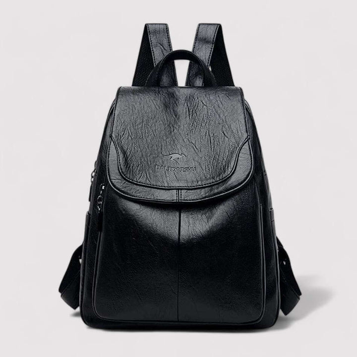 Versatile women's anti-theft backpack, great for travel & secure daily essentials. A chic fashion accessory.