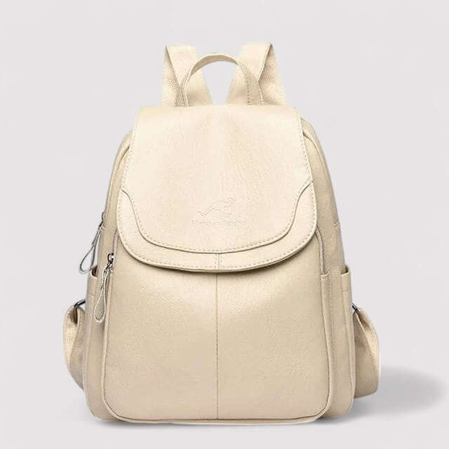 Durable women's anti-theft backpack, essential for secure travel and everyday carry. Elegant women's bag.