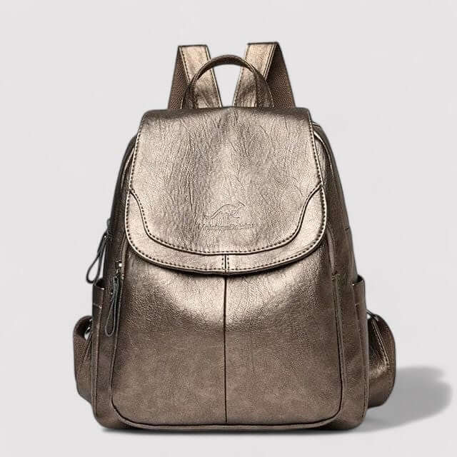 Premium anti-theft backpack for women. Secure travel and daily use, a practical and elegant shoulder bag.