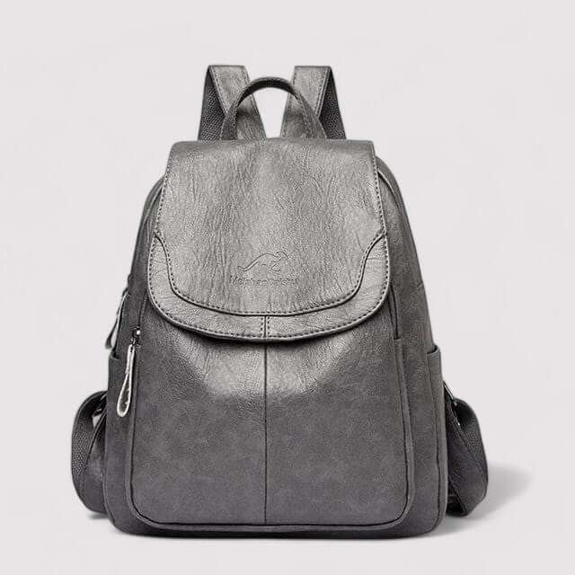 Modern women's anti-theft backpack, ideal for safe travel and daily fashion. Secure shoulder bag design.