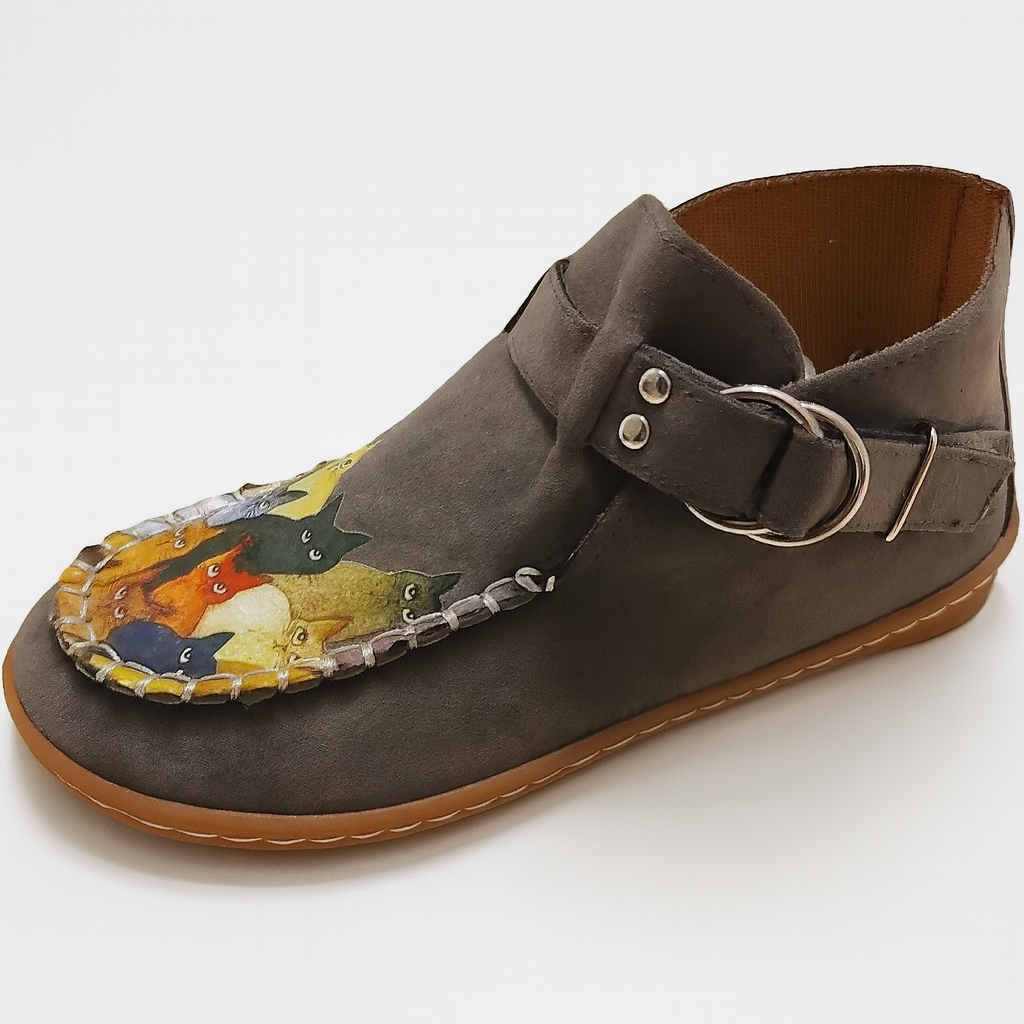 Chic women's ankle boots, designed for supreme comfort. Perfect addition to any fall or winter casual outfit.