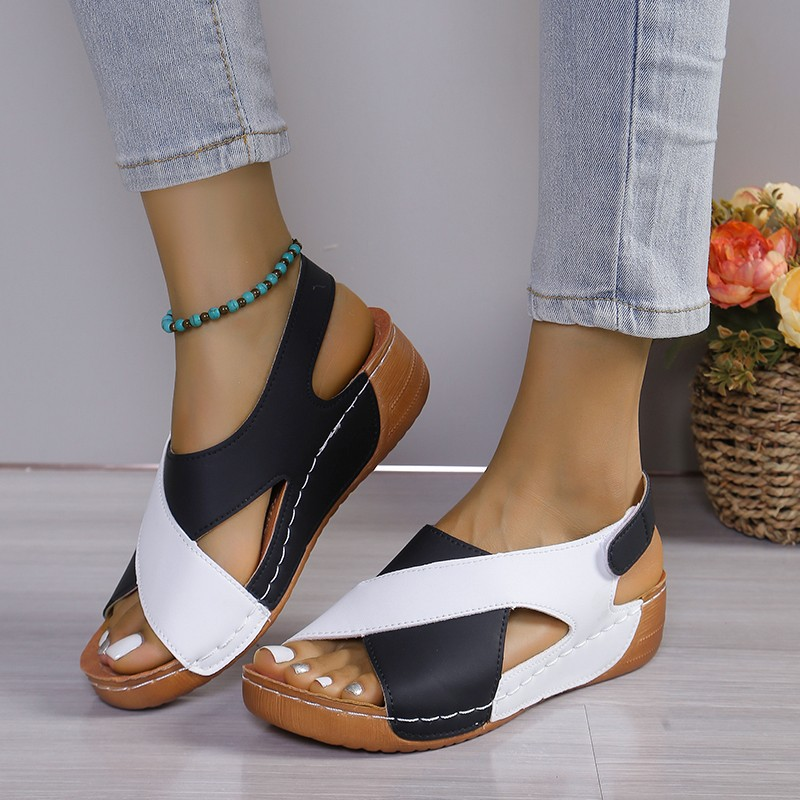 Women's versatile wedge sandals, offering comfort and style for everyday wear and summer activities.