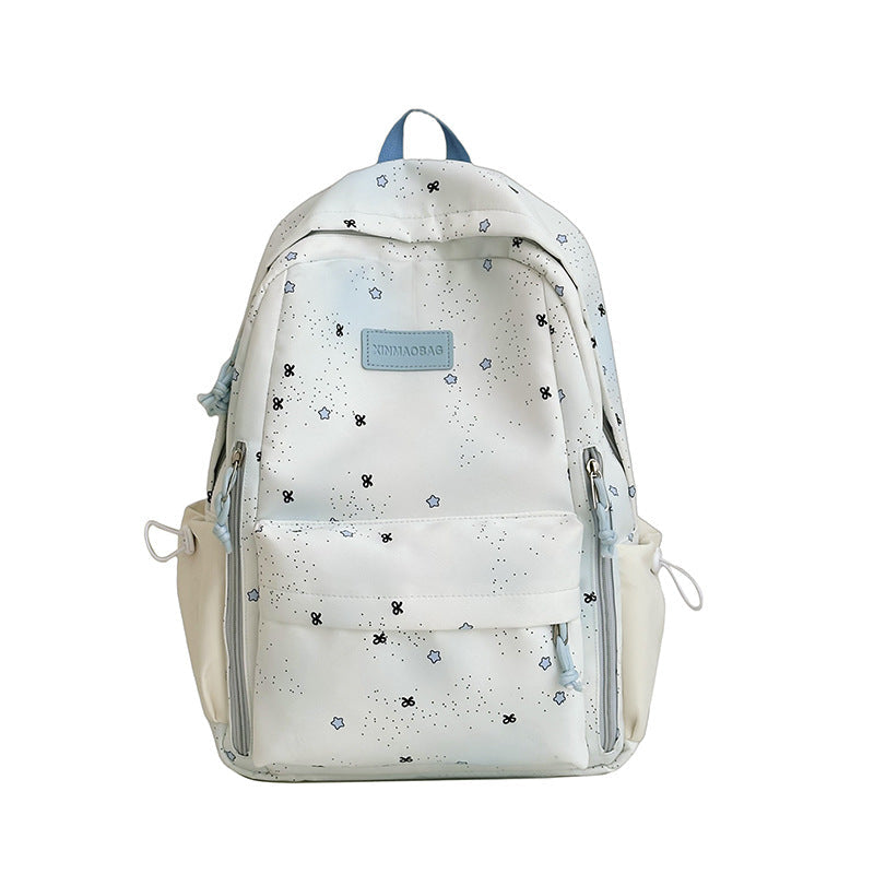 Functional women's backpack in vibrant color, perfect for daily commute, school, or travel essentials.
