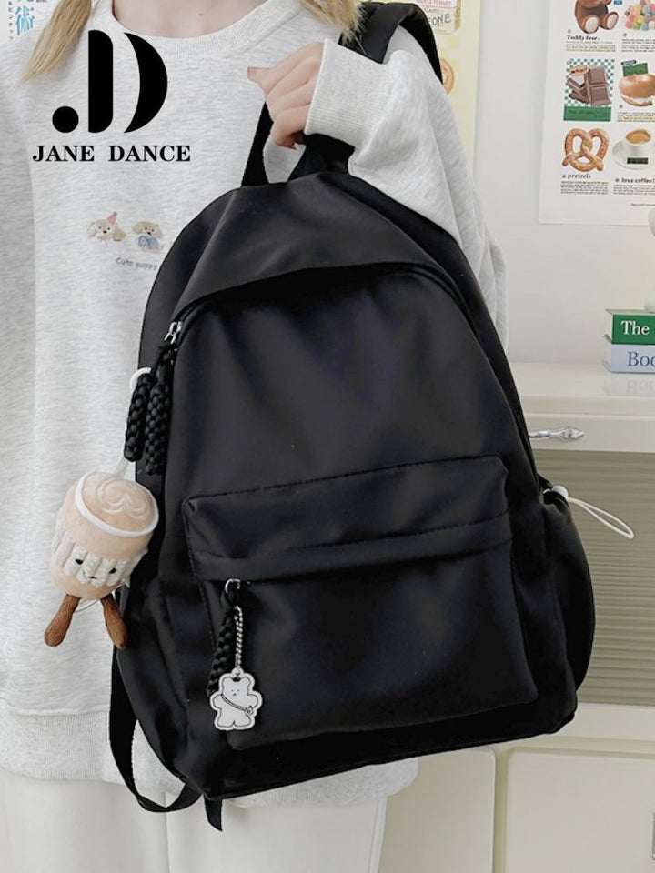 Organized women's fashion backpack for students & travelers. Chic, casual, and durable for everyday essentials.