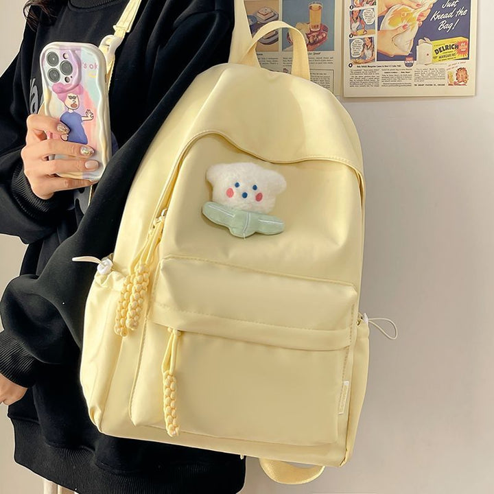 Chic & practical women's everyday backpack. Fashionable casual bag for students & daily essentials. Durable.