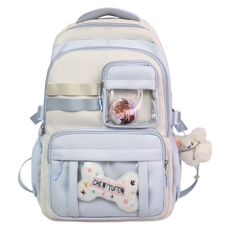 Chic fashion backpack for women, ideal for everyday carry, school, or city travel. Stylish & practical daily bag.