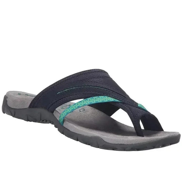 Chic women's orthopedic sandals, providing luxurious comfort & essential foot support for daily wear.