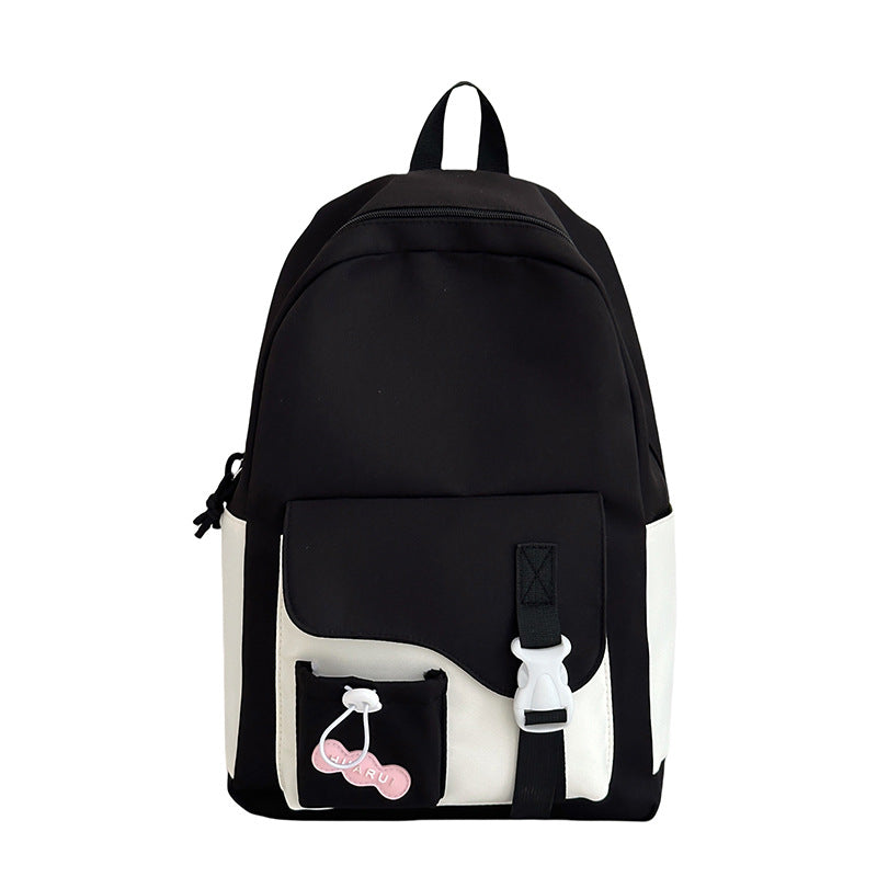 Modern women's backpack, comfortable and stylish for daily commute, school, or weekend travel. Durable and practical.