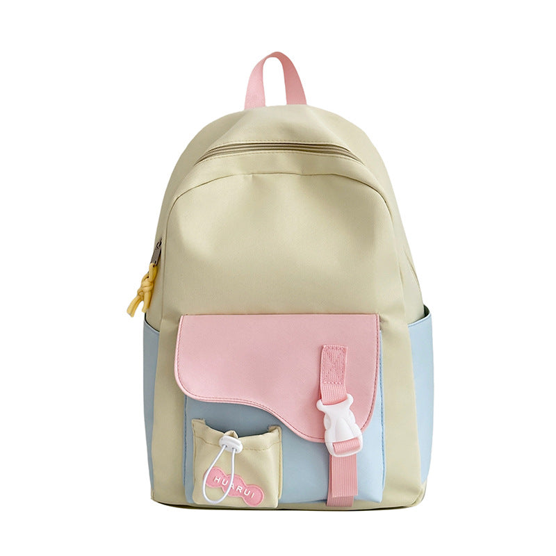 Fashionable women's versatile backpack with ample space, ideal for travel, school, or work. Durable & chic design.