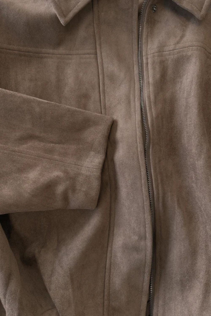 Modern women's bomber jacket with a distinct volume fit. Elevates any outfit with its stylish outerwear design.
