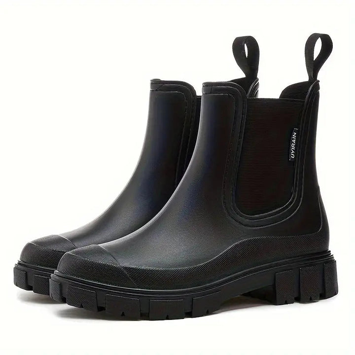 Versatile & stylish women's waterproof boots. Ideal for any wet weather, offering trendy fashion and durability.