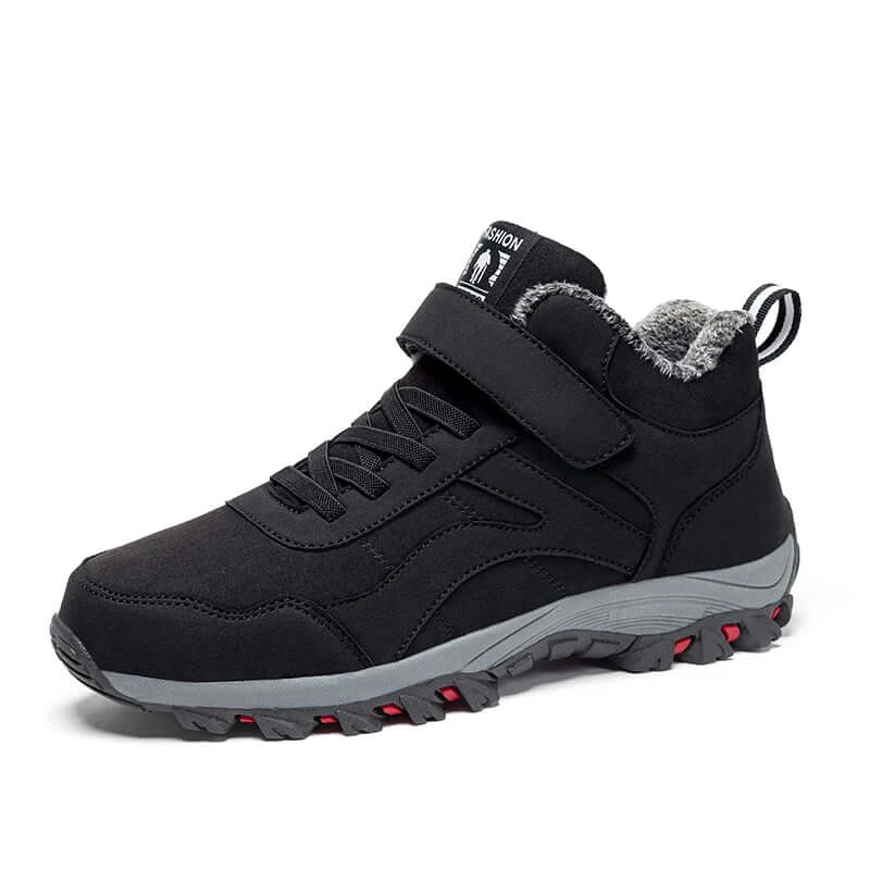 Chic women's winter ankle snow boots; warm, comfortable, and weather-ready for snowy outdoor adventures.