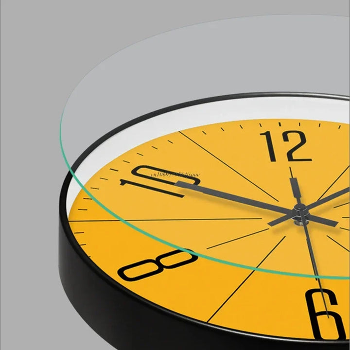 TimeWisp silent wooden wall clock, a minimalist and decorative timepiece for any room.