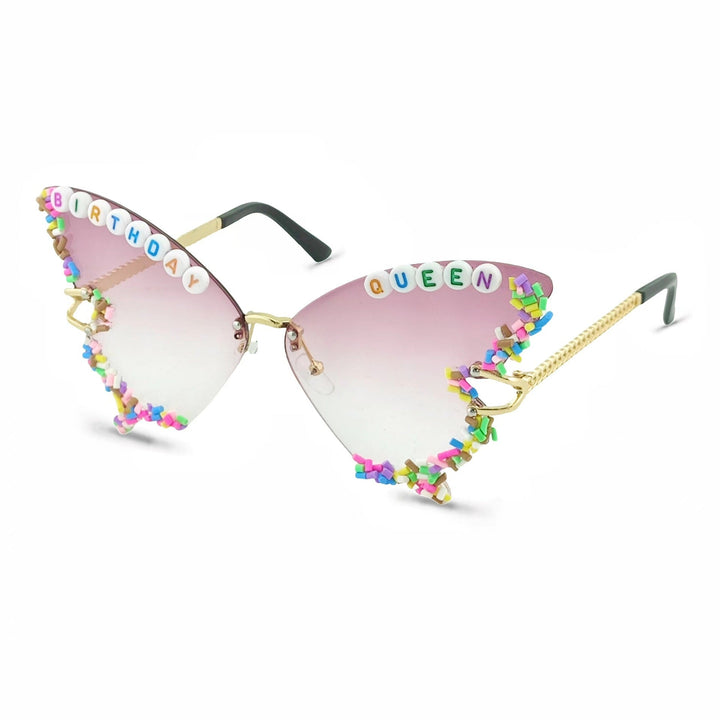 Stylish women's cat-eye sunglasses, ideal for parties & fashion statements. Offers UV protection.
