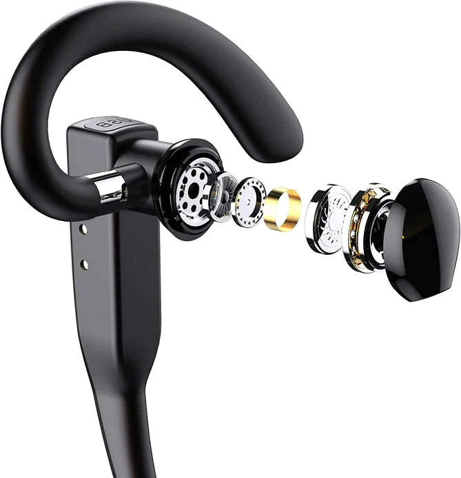 HD Audio Trucker Bluetooth Headset, wireless, with powerful noise cancelling & dual mic for impeccable call quality.