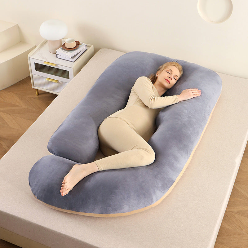 Ergonomic full body pillow for sleep comfort & ultimate body support.