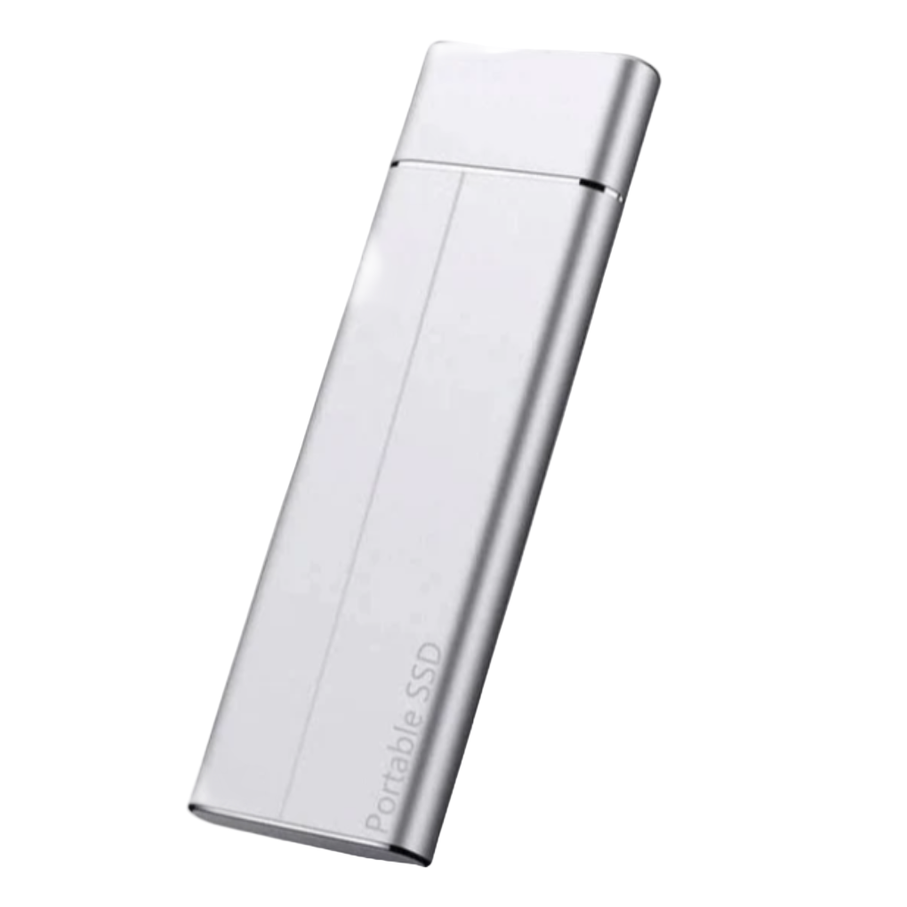 Seamless 64GB portable SSD, ultra-fast external drive for secure data backup & storage on Windows & Mac.