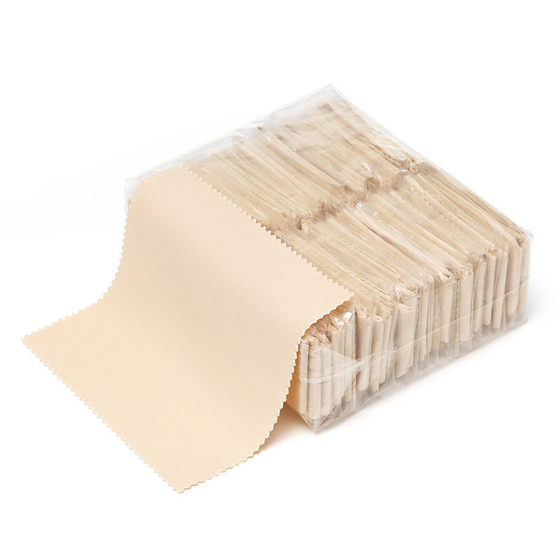 Stack of colorful ultra-soft microfiber cleaning cloths, great for multi-purpose household & car cleaning.