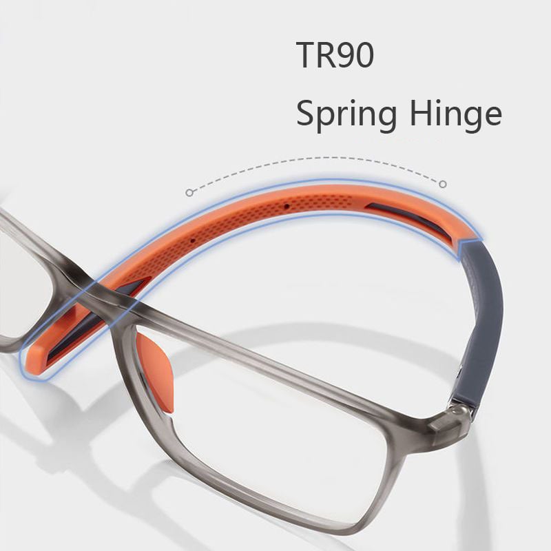 Ergonomic ultralight multifocal reading glasses for both men and women, built for durability.