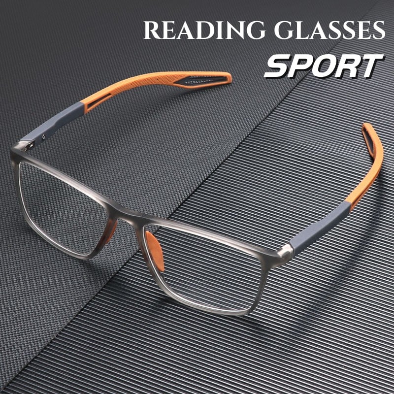 Lightweight multifocal reading glasses for men & women, providing clear, comfortable vision.