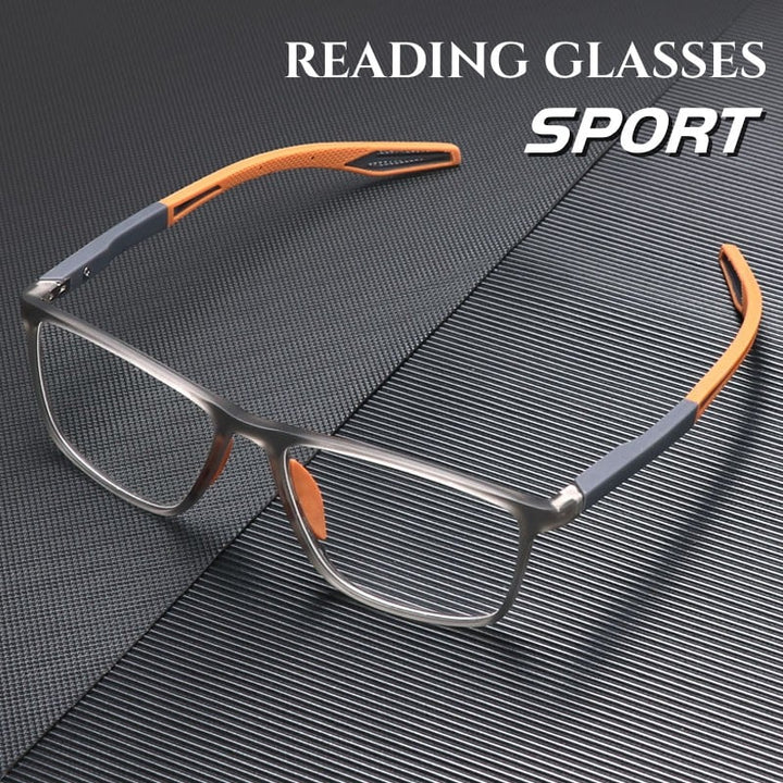 Lightweight multifocal reading glasses for men & women, providing clear, comfortable vision.