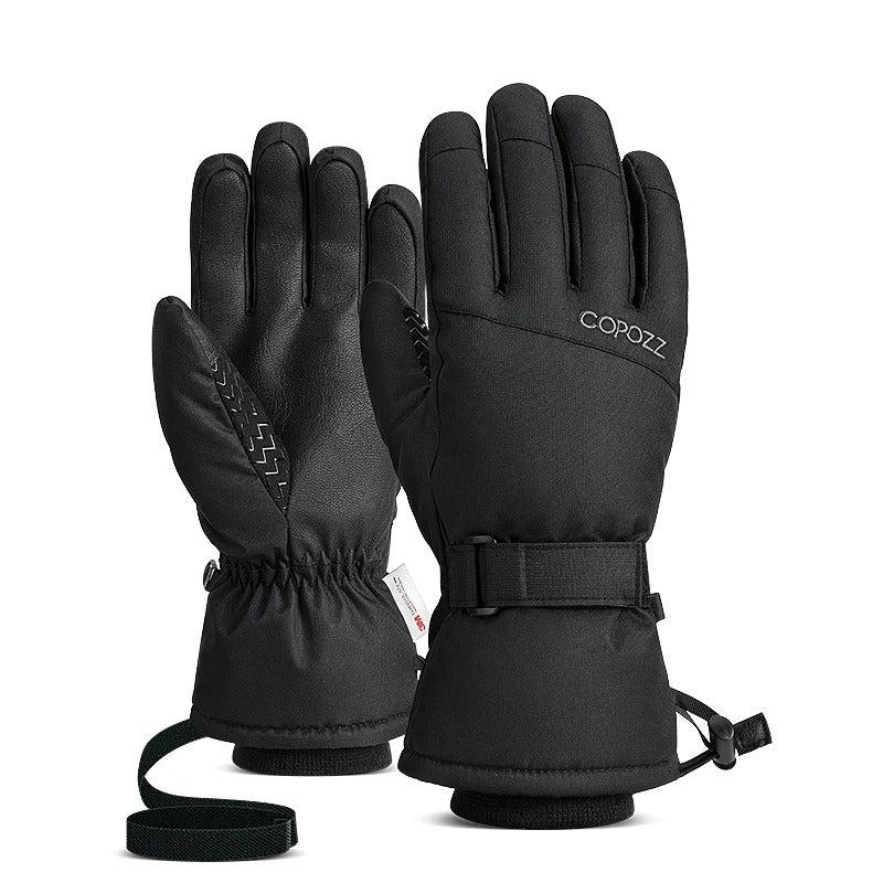 Unisex ultralight waterproof winter gloves, perfect for snowboarding, skiing, and extreme cold protection.