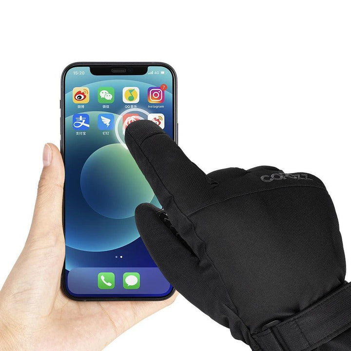 High-performance unisex waterproof winter gloves, ultralight for skiing, snowboarding, & cold weather.