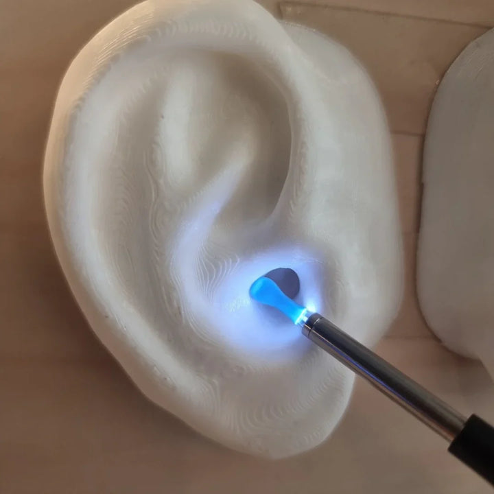 Portable 1080P ear cleaner camera, perfect for safe ear inspection & personal care for both adults & kids.