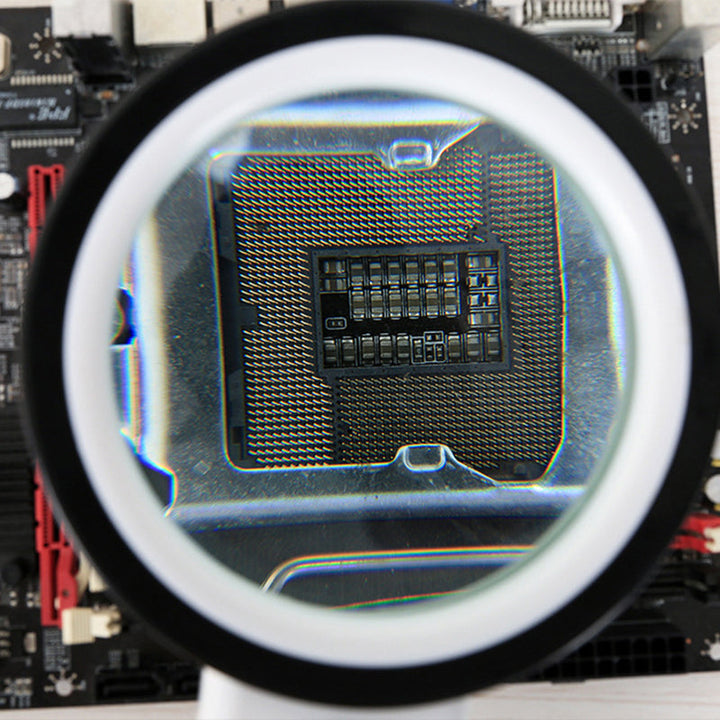 Compact 30x LED optical zoom magnifier, essential for hobbyists and coin collectors.