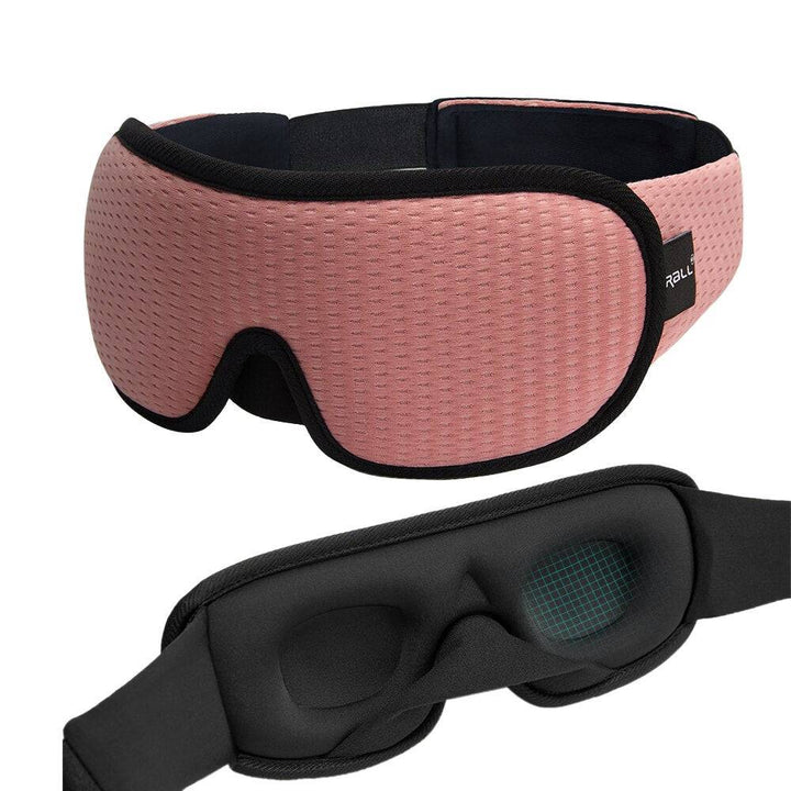 Premium memory foam night mask, contoured for total darkness. A soft, comfortable sleep aid for ultimate relaxation.