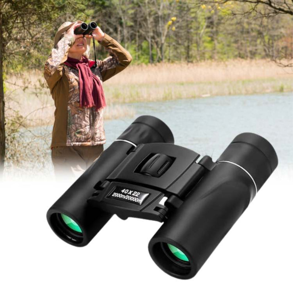 Unisex 40x22 HD long-range binoculars for clear bird watching, wildlife observation, and outdoor adventures.