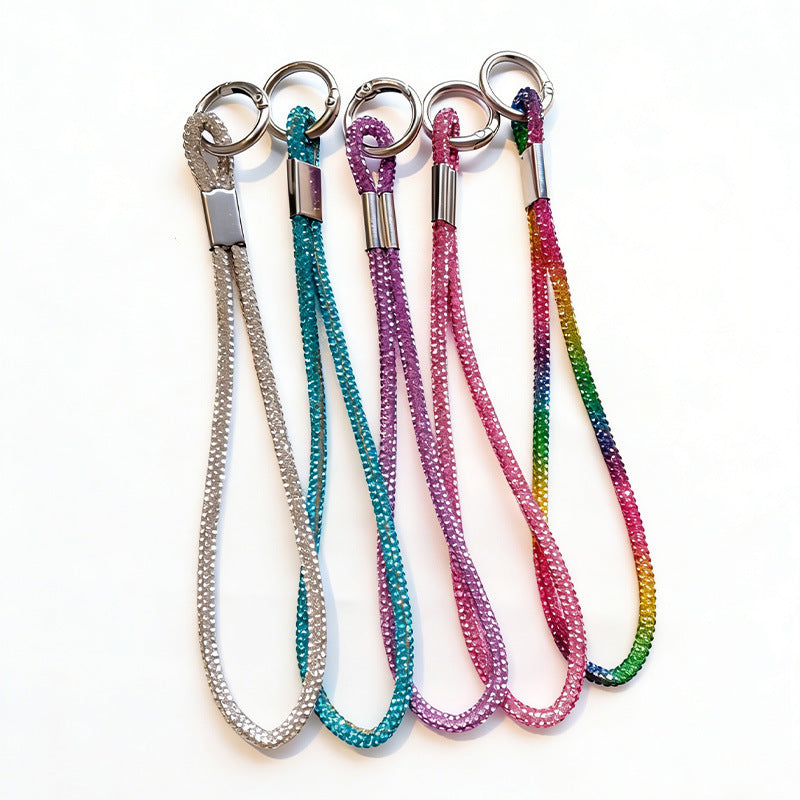 Unisex adjustable lanyard strap for ID badges & keys, durable nylon for secure carry.