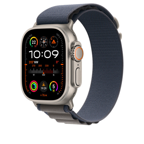 High-quality Alpine Loop replacement band for smartwatches. Durable, comfortable woven nylon strap with G-hook.