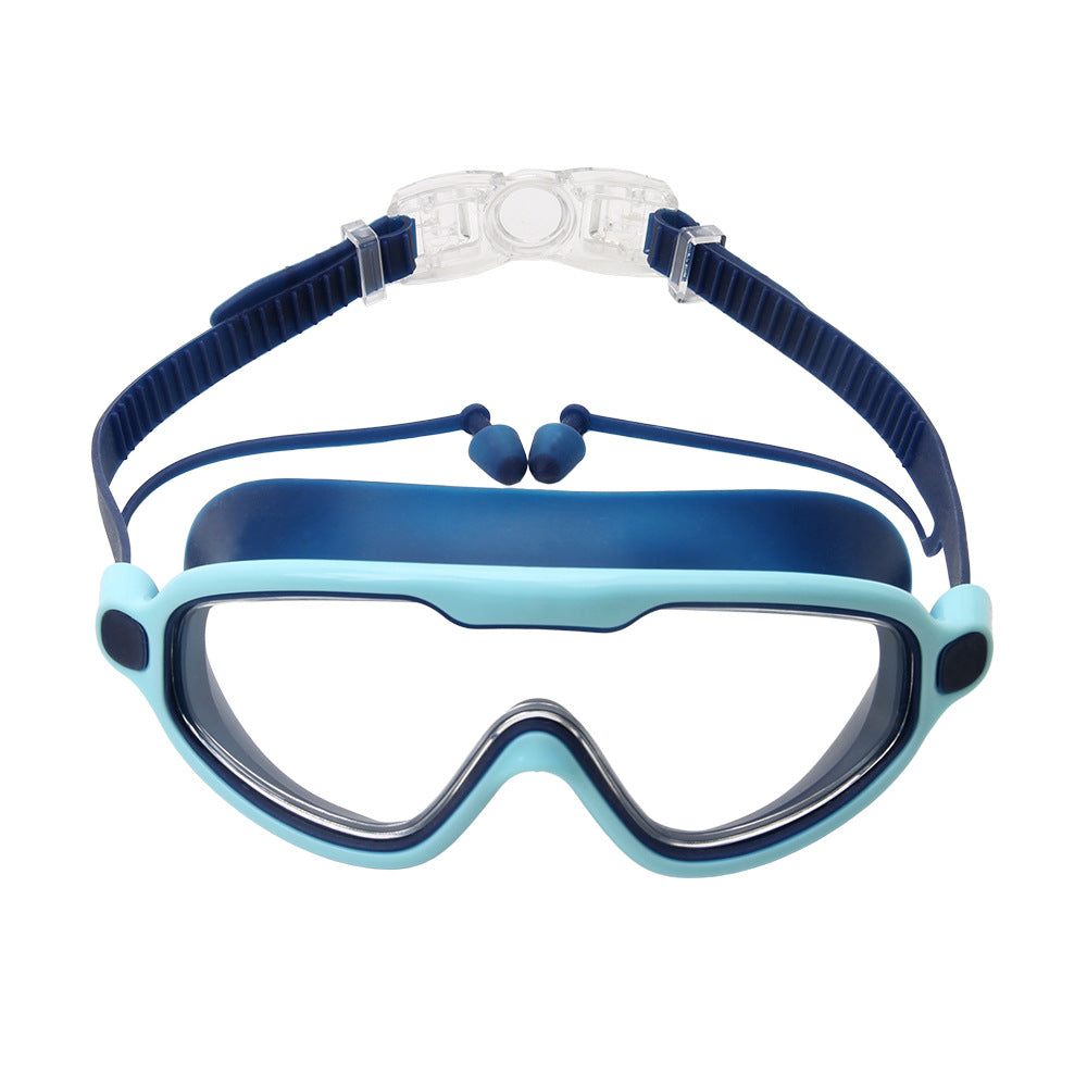 Unisex anti-fog dive mask with wide view lens, ensuring crystal-clear underwater vision for divers.